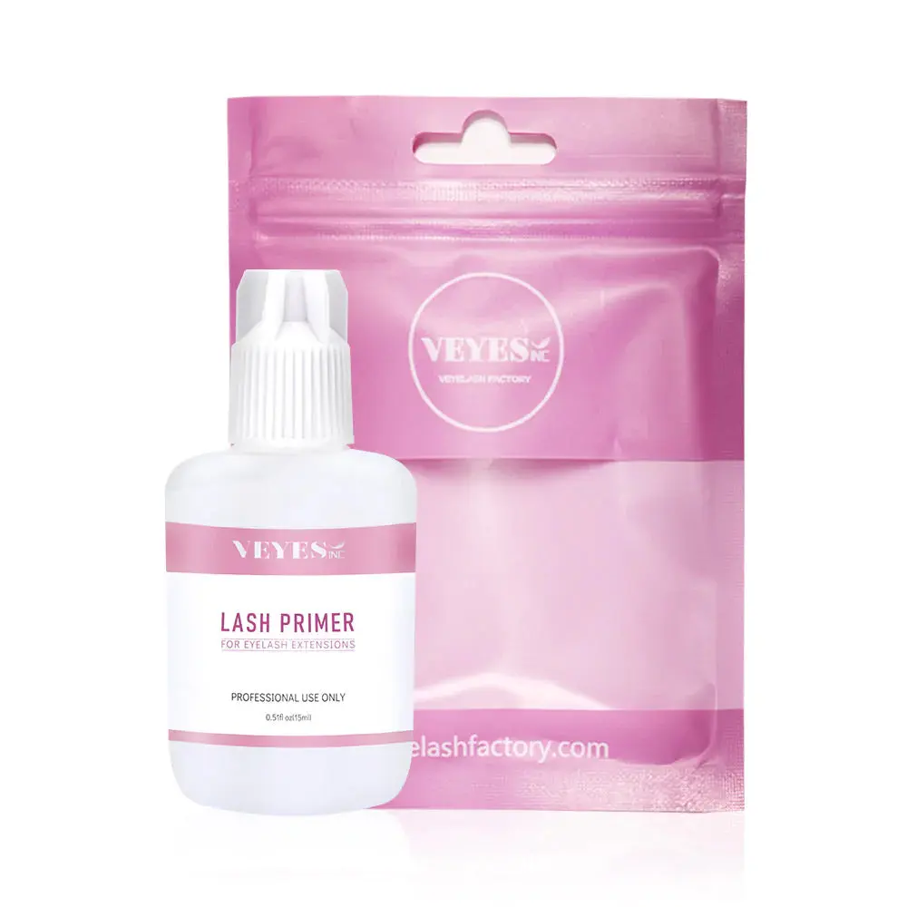 Eyelash Extension Primer for Oil Removal, Keratin Pre-Treatment for Increased Glue Adhesion and Longer Retention, 15ml