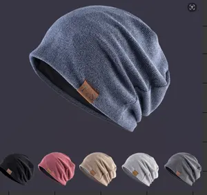 Windproof hat for men, spring and autumn outdoor sports, cold-proof and warm, women's mountaineering, cycling, skiing, inner liner gloves, running, ear protection