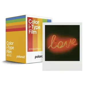 Polaroid Color Film for I-Type x40 Film Pack - 40 Photos for Polaroid Now/Now+ Camera
