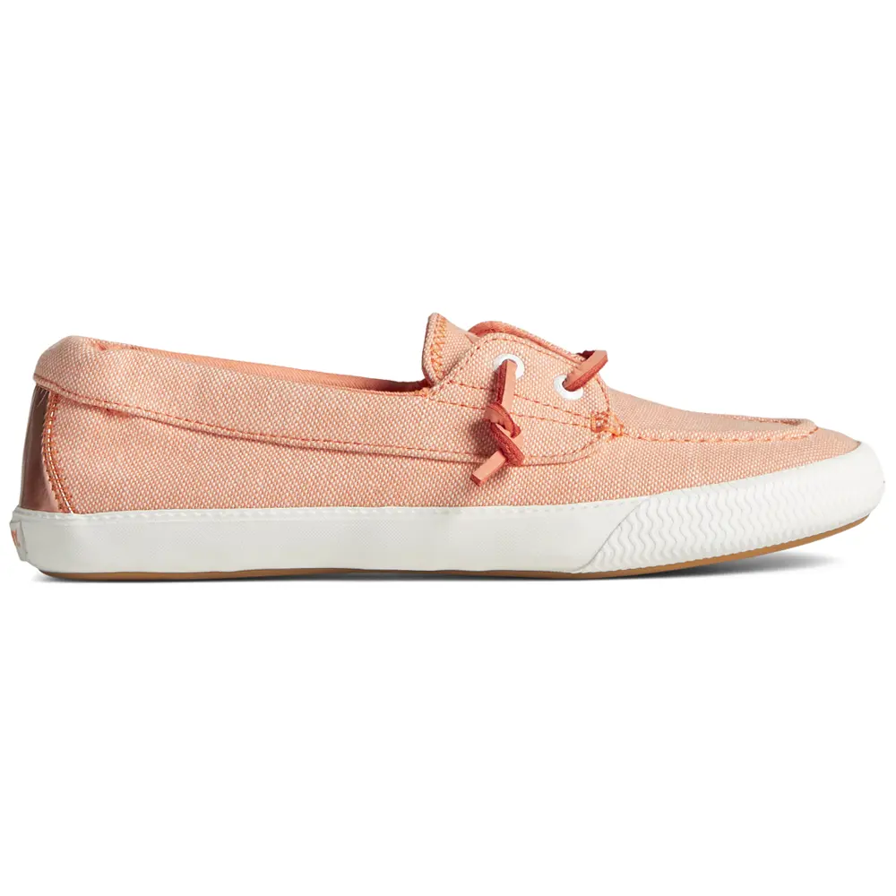Sperry Womens Lounge Away 2 Boat Flats Casual - Orange