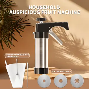 Multifunctional household stainless steel churro maker, used for making Spanish churros