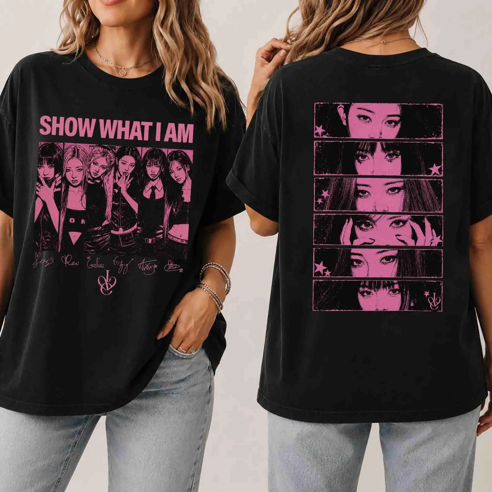 2 Sides Ive Show What I am 2026 T-Shirt, Ive Kpop T-Shirt, Ive Revive Plus T-Shirt, Gift For Fan