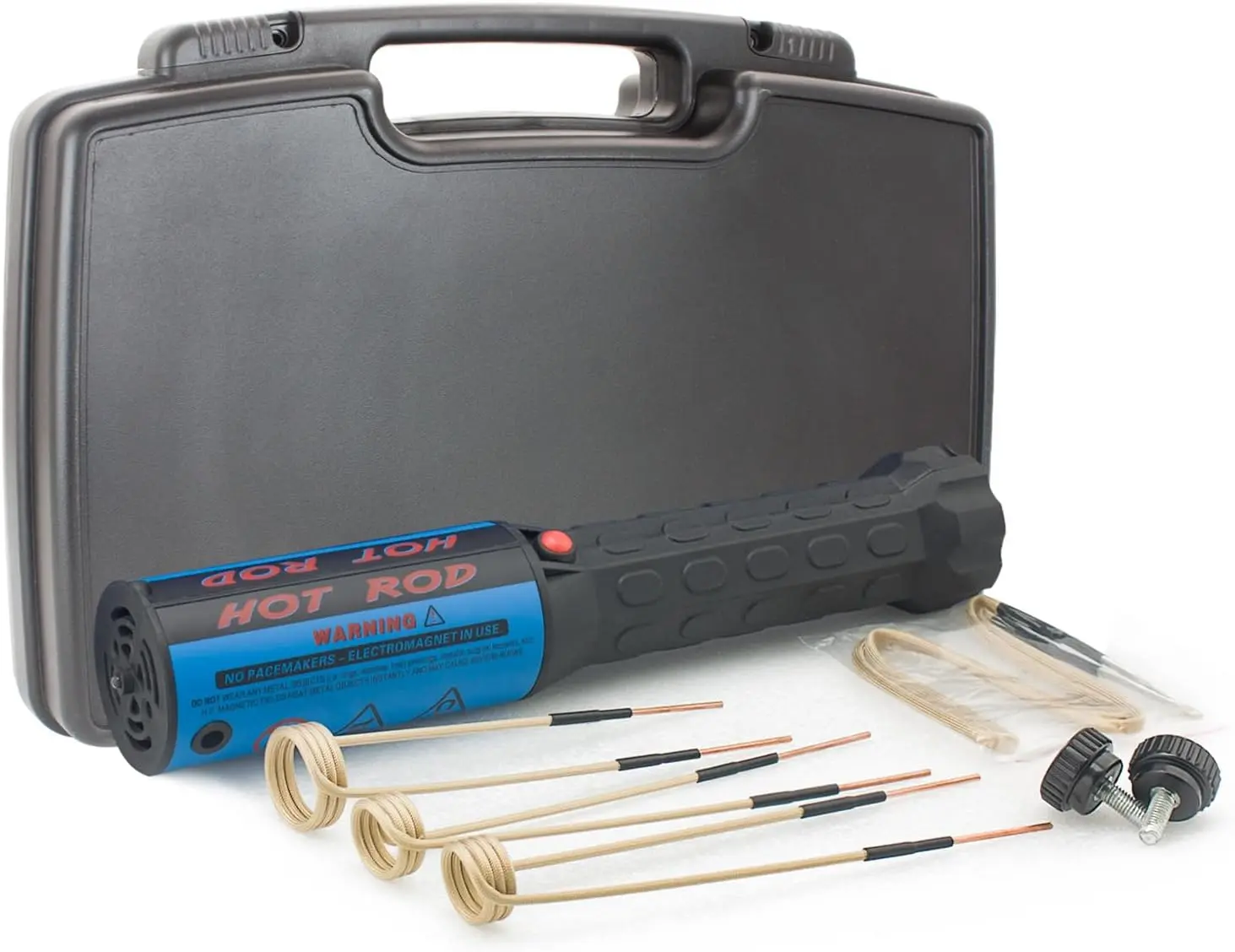Magnetic Induction Heater Kit - 1200W 110V Induction Heater Bolt Removal Tool with 4 Coils, Bolt Heater Tool for Rusty Screw Removing