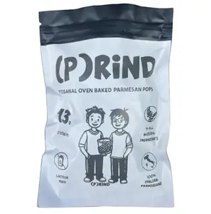 (P)rind - Rustic Rosemary Parm Pops Snack Natural Crispy Salt Salted