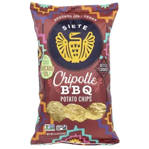 Siete Potato Chips, Chipotle BBQ, 5.5 oz (156 g)