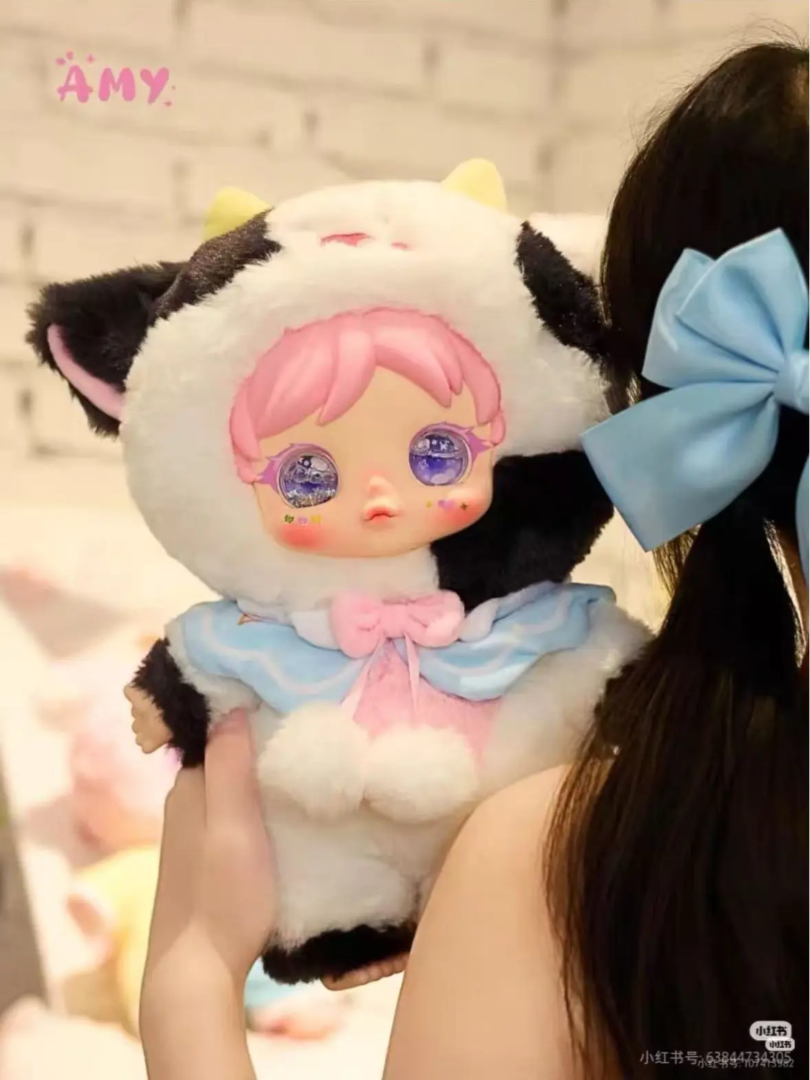 QU-Amy's Candy Jar 400% Fairy Theme Plush Big Doll, Collectible Toy, Plush Fabric Stuffed Toy, Ideal Birthday Gift