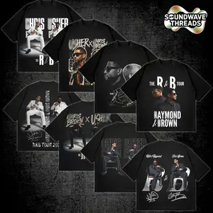 [Collection] Raymond & Brown Concert 2026 V Premium T-Shirt, Retro R&B Graphic Tee, Hip Hop Streetwear Style, Vintage Music Fan Shirt, Urban Fashion Gift