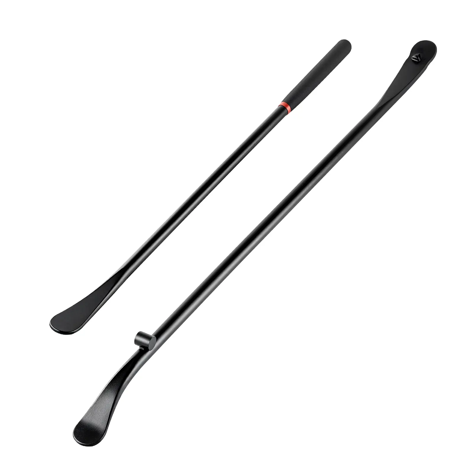 2-Piece Coated Heavy-Duty Alloy Steel Tire & Lug Tools Set for Trucks - 38.2in Mount/Demount Iron, 30in Off-Road Tire Spoons with Leverage, Ergonomic Portable Black Design, Multiple Lengths for Mechanics