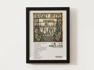 [UNFRAMED POSTER] Whiskey Myers (Firewater album) Poster Print