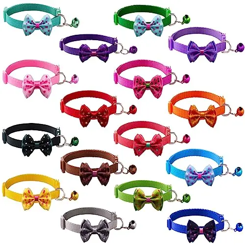 #3 16pcs multicolor bow