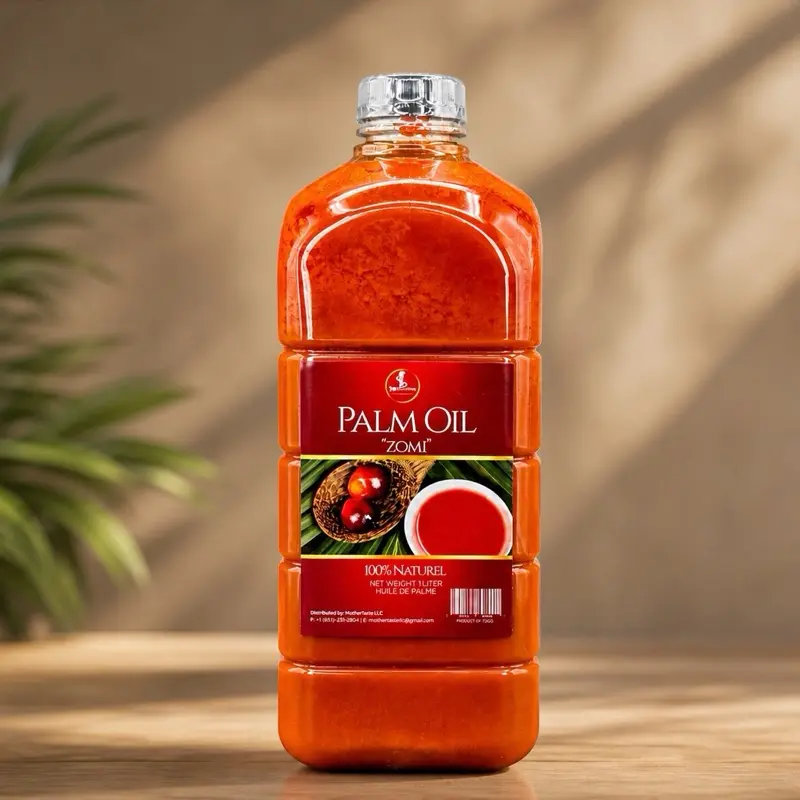 Zomi Fresh Palm Oil 2 Liter 64 oz - 100% Natural Zomi Fresh Palm Oil 2 Liter 64 oz - 100% Natural