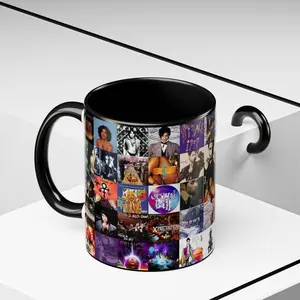 [Sale Up To 50%] Prince Discography Mug, Album Cover Coffee Mug 11oz