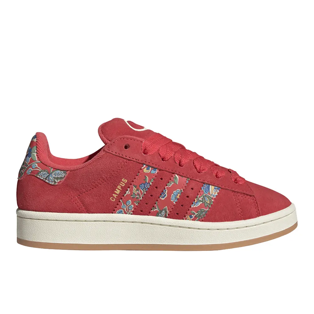 adidas Womens Campus 00S X Liberty London Sneakers Shoes Casual - Red