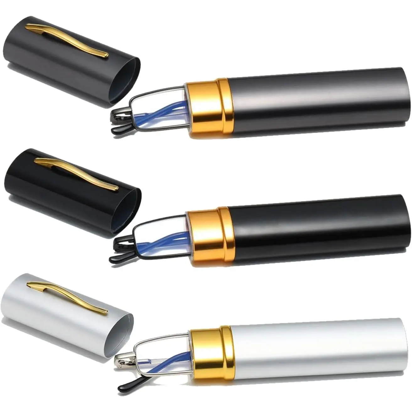 3 Pairs (Black/Grey/Silver)