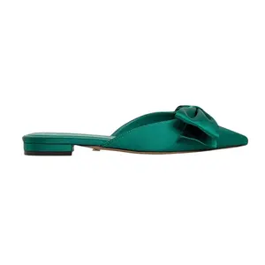 Shu Shop Womens Dorothy Mule Flats Casual - Green