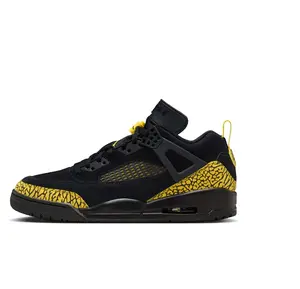 Youth Jordan Spizike Low BG Black/Black-Speed Yellow (IQ9374 010) (GS)