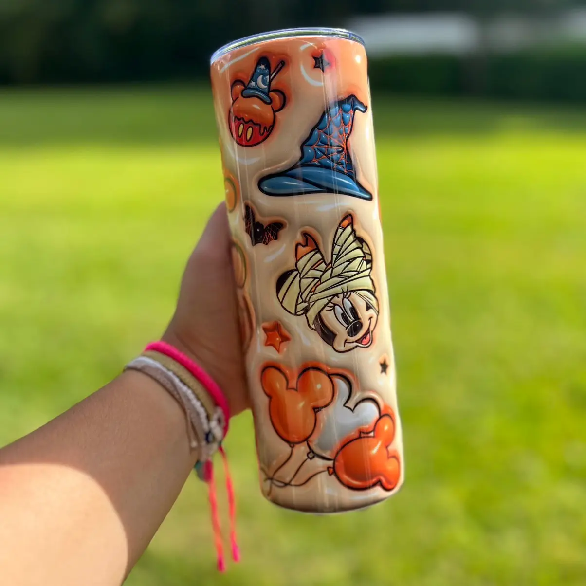 Halloween tumbler Mickey