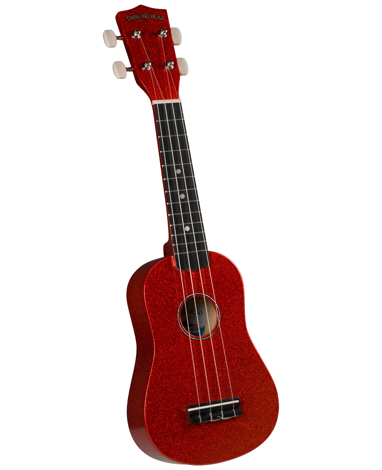 Diamond Head DU142 Hot Rod Series Soprano Ukulele - Candy Apple Red