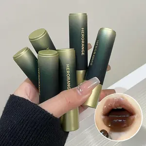 HERORANGE 6-Piece Korean Lip Stain Set - Hydrating Lipgloss with Lip Care, Transfer-Proof, Waterproof, Subtle Glossy Finish, Cosmetic Makeup for All Skin Types, Winter Valentine’s Gift for Teens