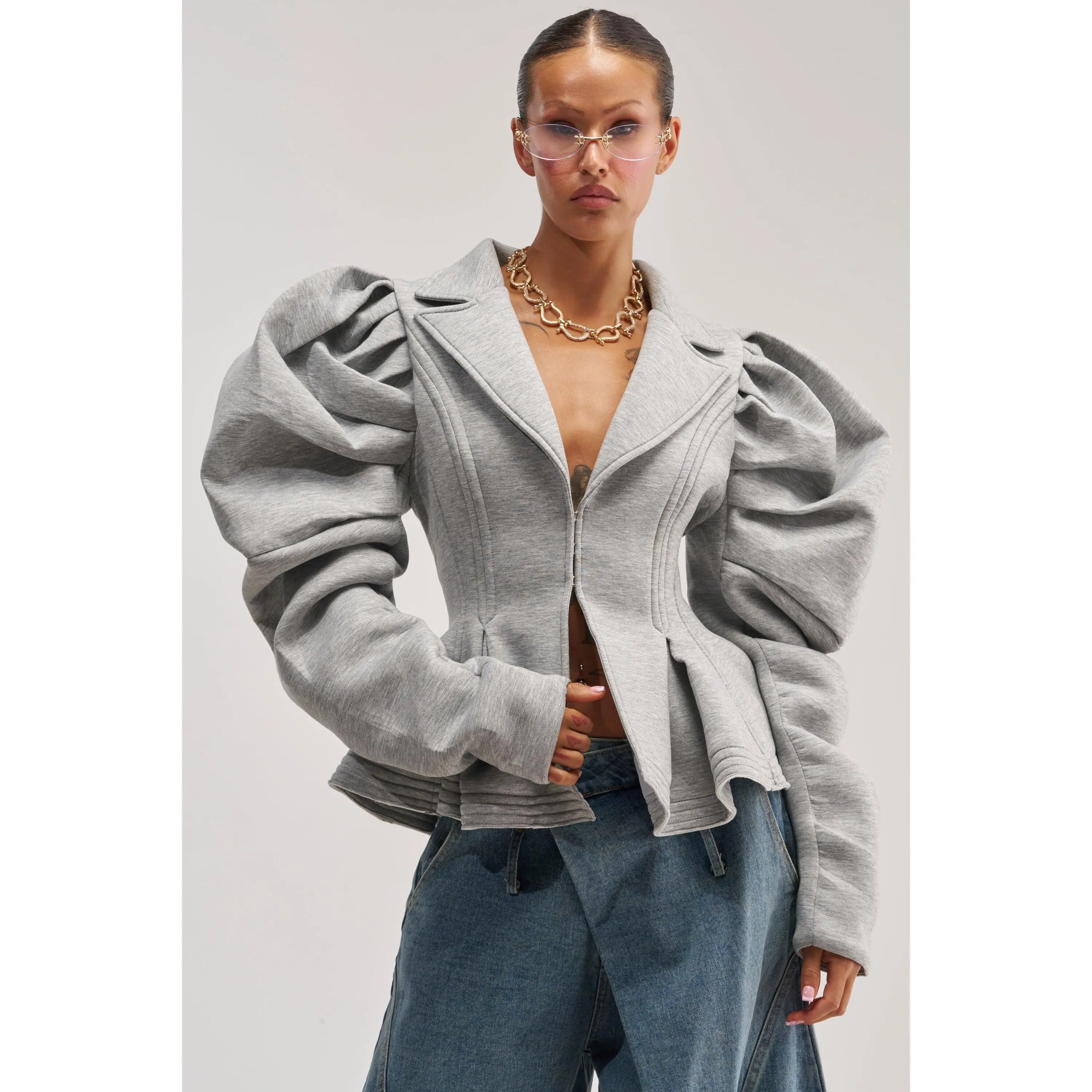 LIORA PEPLUM BLAZER LIORA PEPLUM BLAZER