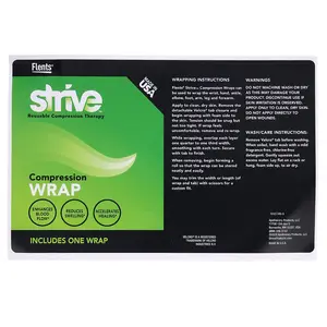 Strive Compression Wrap, Black, 1 Wrap