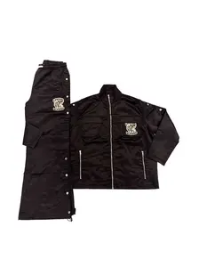 Loved n Blessed Nylon Set Black