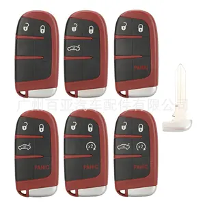 Suitable for 2-Button 3-Button 4-Button 5-Button Dodge SRT Remote Car Key Shell Replacement Shell