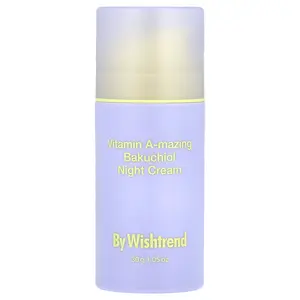 By Wishtrend Vitamin A-Mazing Bakuchiol Night Cream, 1.05 oz (30 g)