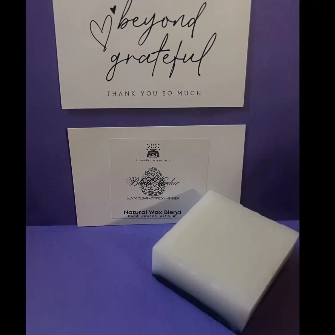 Black Cedar Scented Wax Melts