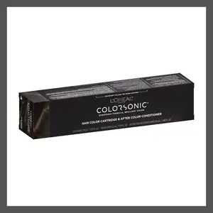L'Oreal Paris Colorsonic Ammonia-Free Permanent Hair Color Cartridge - Haircare Salon Retouch Kit Component, Brush-Ready, Device Sold Separately - Dark Brown Natural 4