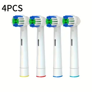 4/16 Pack Replacement Toothbrush Heads, Compatible with Oral-B Pro Series, Soft Bristles, Gentle Cleaning, Family Use, Oral Care Essentials, Teeth Cleaning Tool