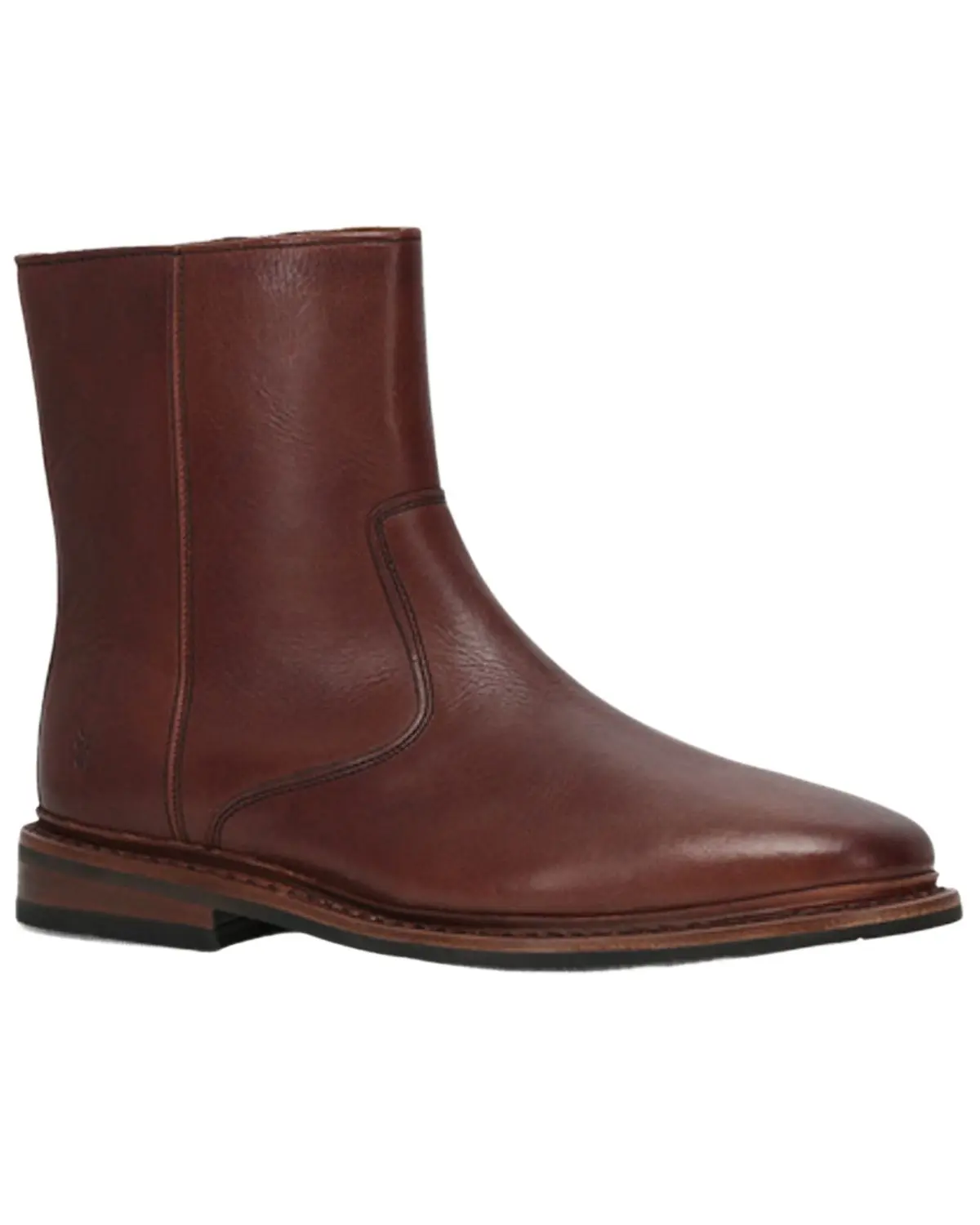 Frye Men's Men'S Paul Inside Zip Casual Boot Round Toe - Fr41951-Brow