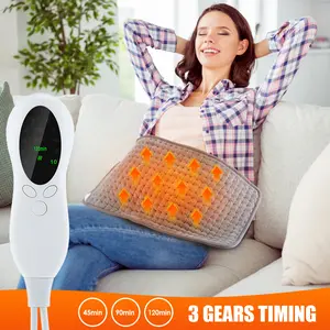 Multifunctional Electric Heating Pad Electric Heated Blanket 3 Gears Timing 10 Gears Temperature Control Constant Temperature Hot Compress Drive Cold Keep Warm