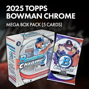 2025 bowman chrome base pack (5 card pack)