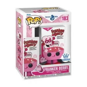 Funko POP! Ad Icons General Mills Franken Berry #183 [Cereal Box] Funko Shop Exclusive