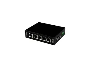 StarTech.com 5 Port Unmanaged Industrial Gigabit Ethernet Switch - DIN Rail / Wall-Mountable