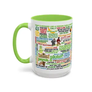 Psyyych TV Show Quote Mug Ceramic 11 oz or 15 oz Coffee Mug