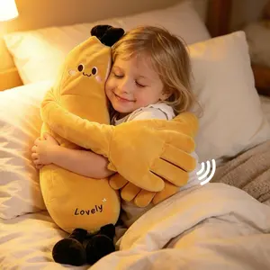 CreamFiFi Child Soothing Plushie Soft Cotton Hugging  for boys and girls with Remote Control Three Adjustable Modes Soothing Stuffed Doll Plush Weighted