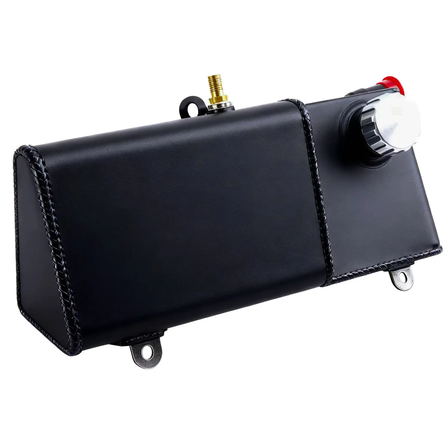 Alloyworks Aluminum Coolant Overflow Tank For 1996-04 Ford Mustang Cobra GT SVT Mach I 4.6L