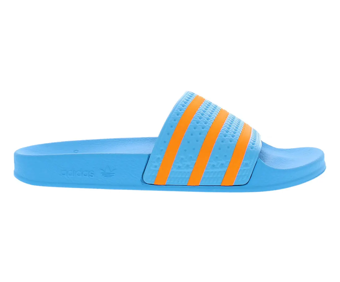 Adidas Adilette Men's Slides, Classic 3-Stripes Synthetic Slipper with a Contoured Footbed and Quick-Dry Design, Flipflop, Footwear, Flat Slide Men's Sandals, Slip On, Striped, Easy Slip-On