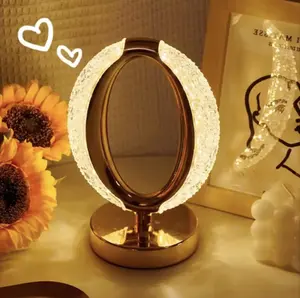 Decorative Table Lamp, Home Supplies Statue Figurine-Inspired Home Furnishing Pendant Light for Living Room Bedroom