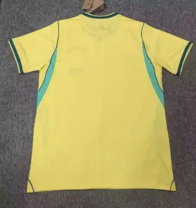 Blue and yellow football jerseys