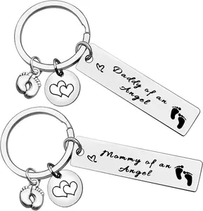 Loss Memorial  Mommy of an Angel Daddy of an Angel  Set Miscarriage Keepsake  Memorial Gifts  Loss  Sympathy Gifts for   Loss