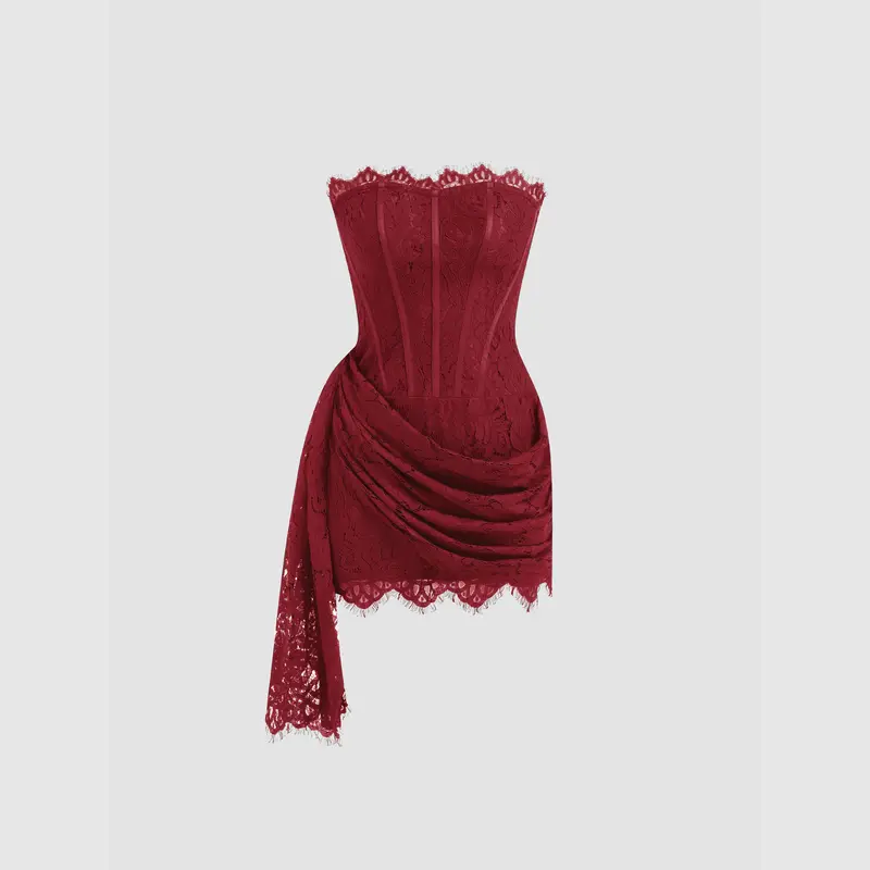 chinese dress ladies Gardenia Halter Mini Dress