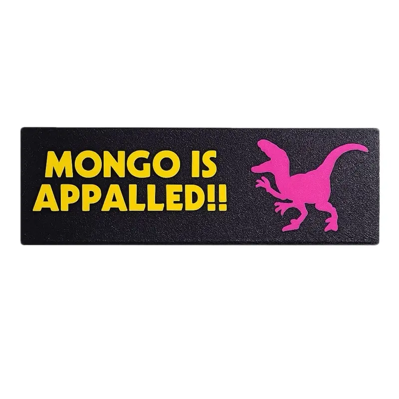 Mongo Is Appalled Bookmark Dungeon Crawler Carl Fan 3D Printed Bookmark Funny LitRPG BookTok Gift for Book Lovers