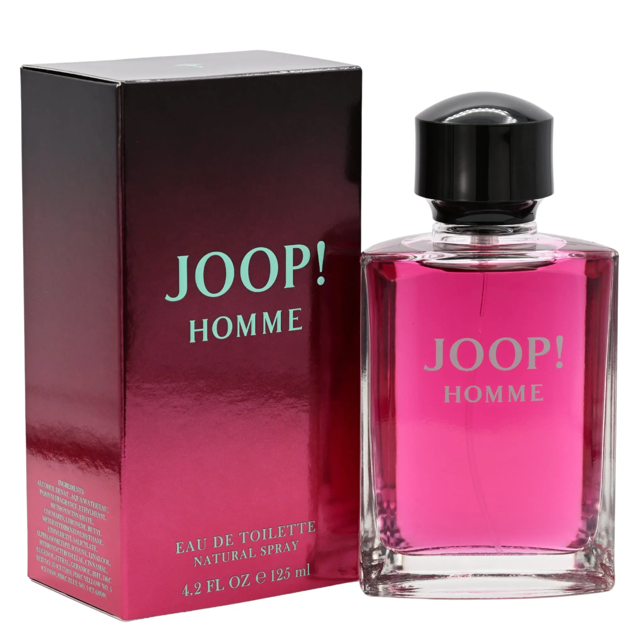JOOP! Homme Eau de Toilette, Bold Long-Lasting Men's Cologne with Amber Wood & Vanilla Scents, Oriental Fragrance Spray, 4.2 fl oz