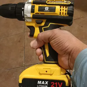 21V Cordless Impact Drill Set, Wireless Drill Set, Household Power Tool Set, with Battery And Quick Charger, Battery Powered, Multifunctional Tool, Tool Set, Men's Tool - Perfect for DIY And Family Projects, A Gift for Boyfriends And Fathers