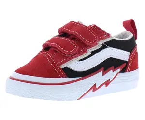 Vans Old Skool Velcro Bolt Suede Infant/Toddler Shoes