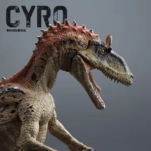 Jurassic Dinosaur Model Solid Animal Figurine Ice Spinosaurus Toy Collection Realistic Handheld Gift for Boys