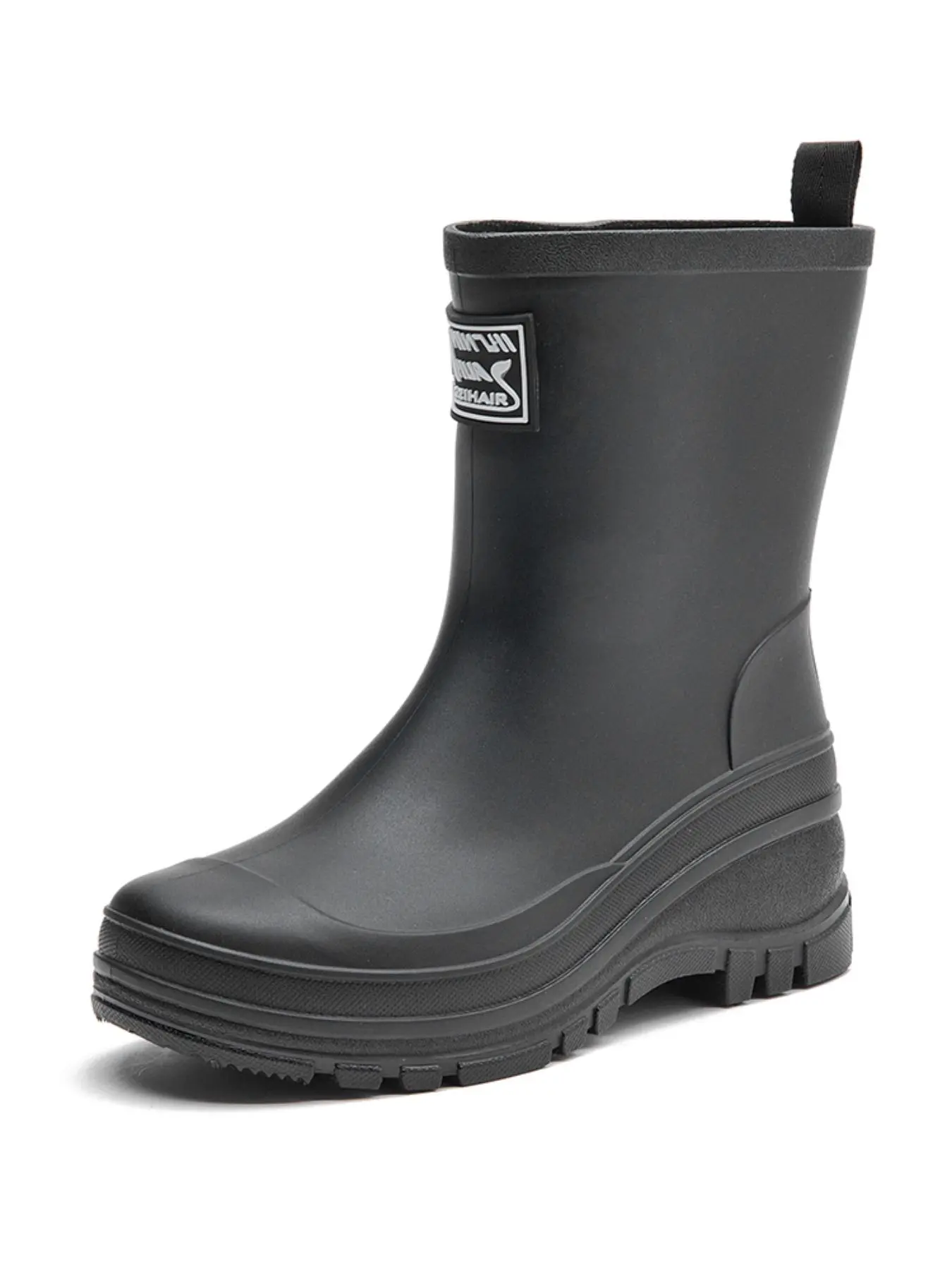 Women's Fashionable Solid Color Rain Boots, Casual Comfortable Waterproof Non-slip Rain Boots for Outdoor, Durable Rain Shoes for Women, Footwear, Garden Boots, Anti Slip Boots